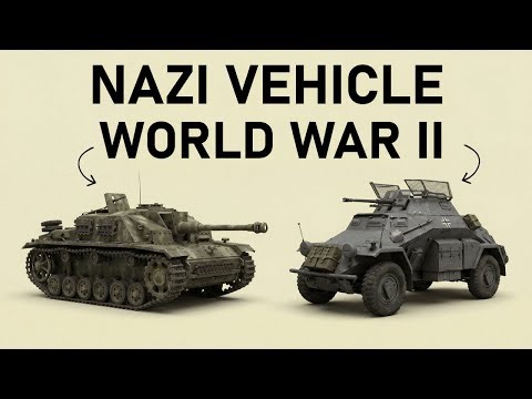 Every Nazi Vehicle Used in World War II