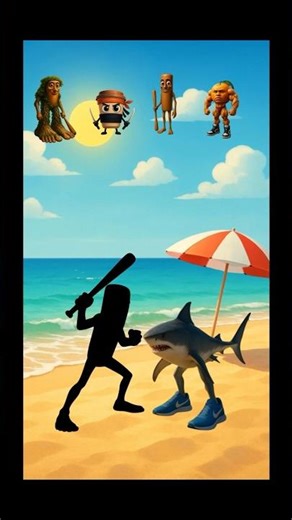Guess the Real Beach Fighter!💥💥🏖️🏖️