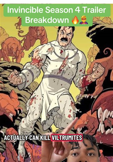 Invincible Season 4 Trailer Breakdown 🔥🦸‍♂️ #viral #invincible #film #foryoupage #viral