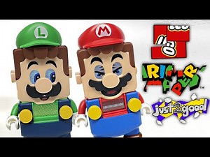 Can my BROKEN LEGO Mario connect with Luigi?