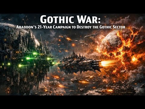 The Gothic War: Abaddon's 21-Year Campaign | Warhammer 40K Lore