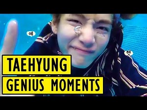 BTS Kim Taehyung Genius Moments