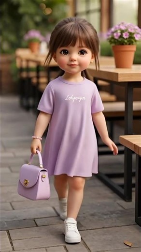 Cutest Baby Fashion Show💜 Tips For Dressing Your Little One Like A 👑#ai #cutebaby #doll