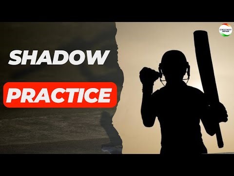 How to do shadow practice at HOME Best Batting drills at home | Ghar pr cricket practice kaise kare🔥