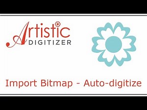 Import bitmap - Auto-digitize