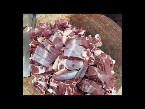 Professional Mutton Cutting | Bakra Cutting Full Tutorial | Malik Ali 120"