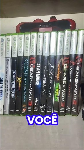#RetroGaming #xbox360 #xboxone #ps4 Consegues ver todos? Minha coleção em 15 segundos! 🎮🔥