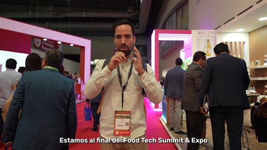 🔴 THE FOOD TECH® | SUMMIT & EXPO 📆 8 y 9 de octubre · Centro Banamex · CDMX 🎤 ¡Seguimos sumando experiencias en este segundo día de la expo líder en alimentos y bebidas en LATAM! 📢 Desde el piso de exhibición, Edgar Bottle nos comparte nuevos testimoniales de visitantes que ya vivieron conferencias, networking y tendencias de primer nivel. ✨ Descubre qué se llevan de esta jornada y por qué este encuentro está marcando el futuro de la industria. ❗ ¡Todavía estás a tiempo de registrarte sin co