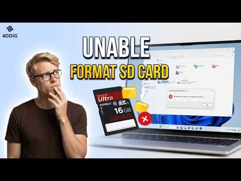 Windows Was Unable to Complete the Format? Fix It Without Losing Data