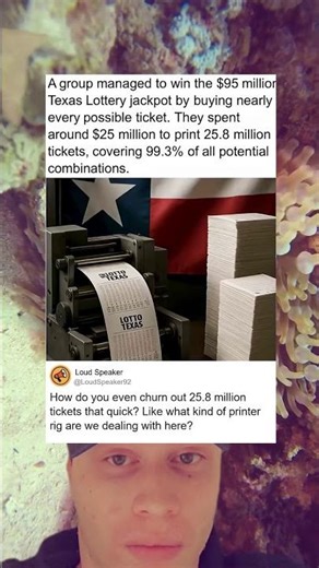 Most Aggressive Lottery Strategy Ever Attempted In Texas