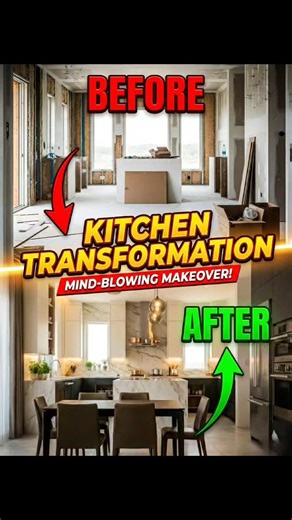 Spanish Kitchen Transformation 👏 #construction #luxury #renovation