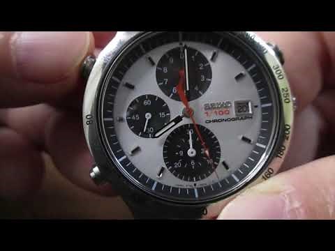 How to set SEIKO 1/100 7T52-6A20 / SBBT003 SPEEDMASTER