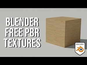 FREE PBR TEXTURES AND HOW TO APPLY THEM IN BLENDER - BLENDER BEGINNER TUTORIAL