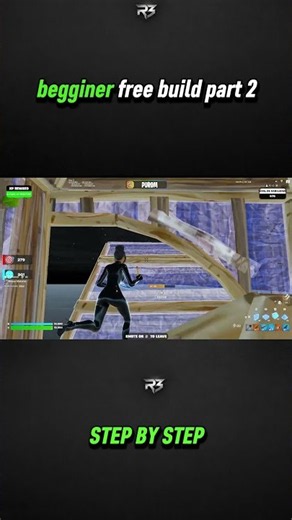 begginer free build part 2 #fortnite #fortnitetips #freebuild