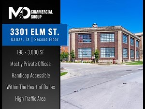 Office Space for Lease | 3301 Elm Street, Dallas, TX