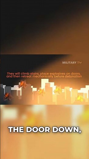 Why is the US Army sending robots through the breach first? Full video above