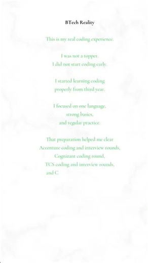 How coding helped me clear IT company rounds