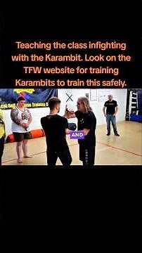 Get your training Karambit on the TFW website so you can learn to use the Karambit like this. #tfw
