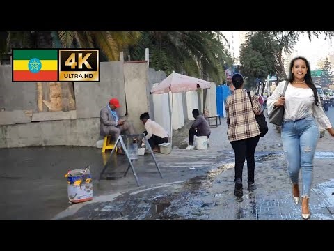 Beautiful Girls on street of Addis Ababa, Ethiopia , 🇪🇹 Addis Ababa walking Tour 2023