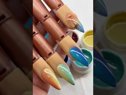 LIVE Beginner Nail Education: Gel Paint Gradient & Summer Nail Art Tutorial