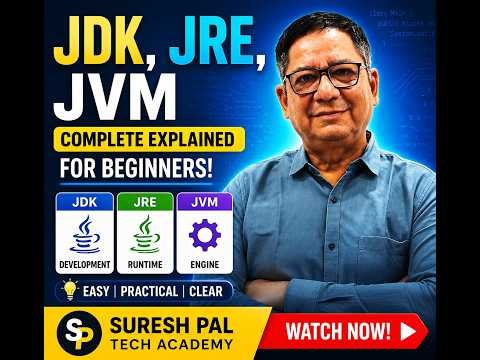 JDK vs JRE vs JVM: Stop Being Confused (Java Architecture Explained)