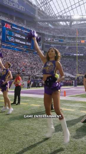 Fan engagement ✅ Game entertainment ✅ Crowd interactions ✅ The Minnesota Vikings Cheerleaders do it all on gameday. 📺: mnvkn.gs/43e4iu7 | Minnesota Vikings