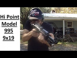 Hi Point 9mm-995 Unboxing and Testing
