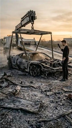 Burnt Ferrari F80 Rebuilt From Ashes… You Won’t Believe The Result