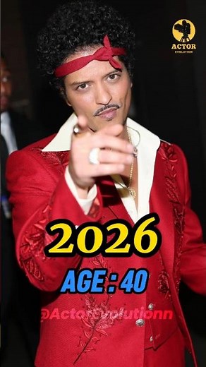 Bruno Mars: Evolution through the years | Then vs Now #brunomars #evolution #thenandnow