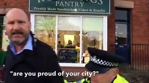 Tempers boil over as trees come down on Rustlings Road in Sheffield. South Yorkshire Police confirm they have made 3 arrests. Reports that residents cars have been towed. | BBC Sheffield