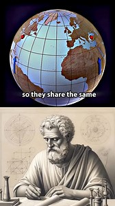 Why the Shortest Path Isnt Straight! I Geometry Behind Flight Routes Mathematics. #Geometry #Geodesic | Archimedes Mathatician