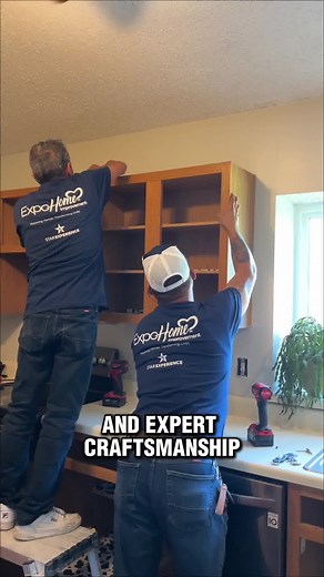 Texas Seniors Who Are 55 Can Now Save THOUSANDS With 40% OFF Installation On A Kitchen Transformation Through The Expo Home Kitchen Makeover Program. Why Choose Expo Home: ✅ Tons Of Colors & Styles To Choose From 👷 Expert Installation By Certified Professionals ⭐️ 4.8 Customer Rating & A Rating With BBB Click The "Learn More" Below To See If Your Zip Code Qualifies ⬇️ | Expo Home Kitchen Makeover