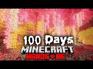 100 days on [ Alien Planet] Minecraft............