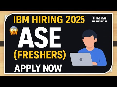 IBM Off Campus Drive 2025 – Hiring Associate System Engineers (ASE)