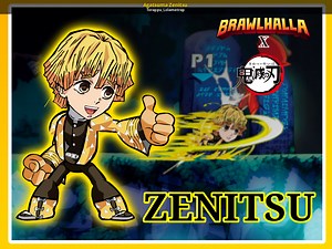 Agatsuma Zenitsu Mod for Brawlhalla | BHalla Mods