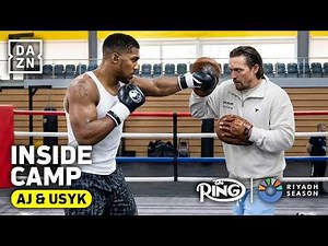 INSIDE CAMP: Anthony Joshua TRAINING With Oleksandr Usyk Ahead Of Deontay Wilder FIGHT