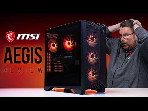 I Didn’t Think This PC Would Be THIS Good! The AEGIS MSI Prebuilt Gaming PC.