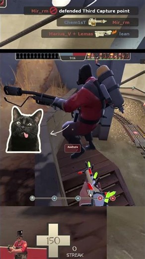 Teaching asshole pyro a lesson [TF2]