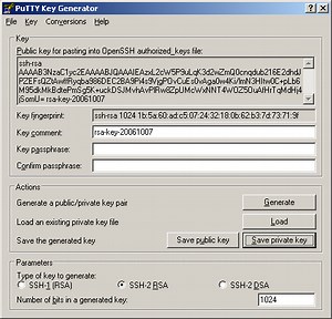 Generate Ssh Key Pair Putty Gen