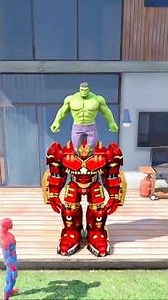 Can Spider-Man and Hulk rescue Iron Man? #spiderman #shorts #superhero #gta5
