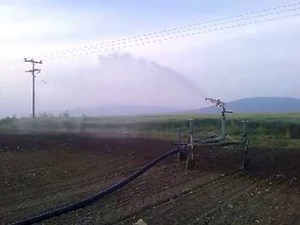ΠΟΤΙΣΜΑ ΜΕ ΜΠΕΚ-Irrigation with travelling sprinkl