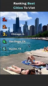 Ranking Top 5 Best Cities to Visit #travel