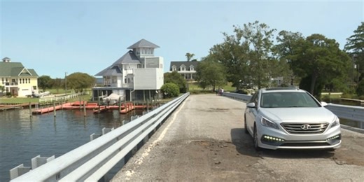 Deteriorating Blounts Creek bridge raises concern