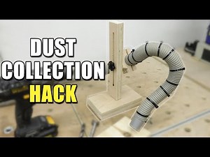 Simple Dust Collection Hack For Small Workshops