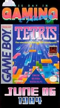 🔥🧩 This Day in Gaming History | Tetris Changed Gaming Forever! 🇷🇺🎮 #tetris #Alexeypajitnov