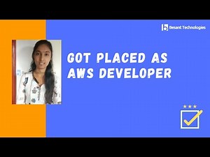 Prabhavathi Placed in HTC Global | AWS Course with Placements for Freshers | Besant Technologies