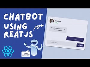 Build a Fully functional ChatBot using ReactJs[Demo]