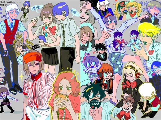 【帝都po】特别神金的p345摸鱼大合集…