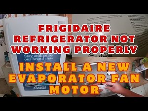 How to Fix Frigidaire Refrigerator Not Cooling Properly | Freezer Working Fine | Model FFTR1821QWSA