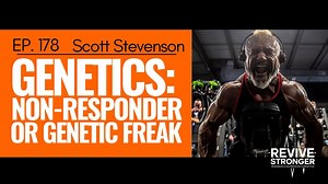 ⇨ Brand New Podcast w/ Scott Stevenson ↳ Genetics: Non-Responder or Genetic Freak - Link: https://bit.ly/2pB8FQ5 Dr Scott Stevenson is back! This is part 2 of a 2 part video show with Scott. Part 1: https://youtu.be/wTzXz6SrpqM Scott has a PhD in Applied Exercise Physiology and has published peer-reviewed scientific literature. He is also a competitive bodybuilder with plenty of success, with four overall titles, including the 2009 NPC Mr. Arizona, and four top 5 national level showings. With ov